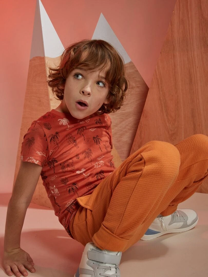 Pantalon De Jogging En Maille Relief 5 Pantalon De Jogging En Maille Relief – Image 3