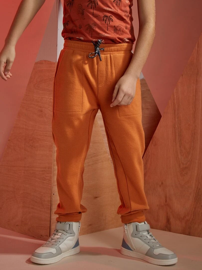 Pantalon De Jogging En Maille Relief 6 Pantalon De Jogging En Maille Relief – Image 4