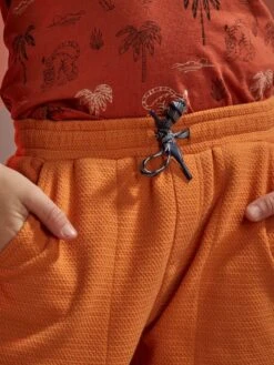 Pantalon De Jogging En Maille Relief 12 Pantalon De Jogging En Maille Relief -Kiabi pantalon de jogging en maille relief orange zq166 5 frb5