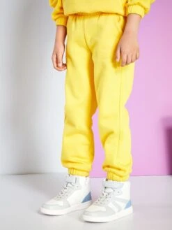 Pantalon De Jogging En Molleton -Kiabi pantalon de jogging en molleton jaune zo210 4 frb3