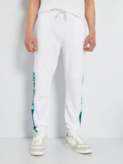 Pantalon De Jogging En Molleton - Paris 2024 -Kiabi pantalon de jogging en molleton paris 2024 blanc zr062 1 frb3