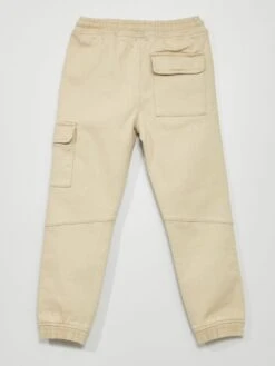 Pantalon De Jogging Façon Technique -Kiabi pantalon de jogging facon technique beige aco25 1 frb3 1