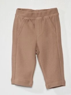 Pantalon En Maille Sergé -Kiabi pantalon en maille serge gris beige ze932 1 frb4