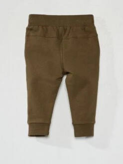 Pantalon En Molleton Uni -Kiabi pantalon en molleton uni kaki acw67 1 frb2 1