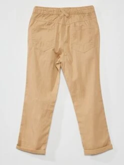 Pantalon En Tencel Avec Taille élastique