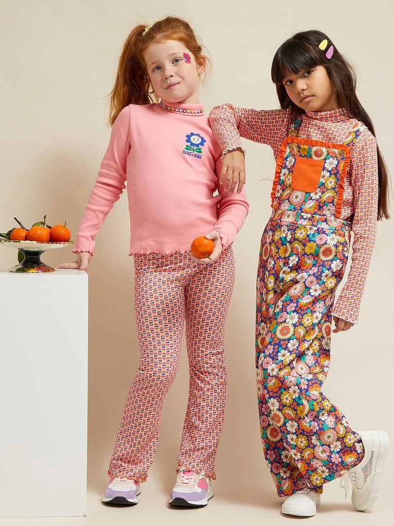 Pantalon Flare/bootcut à Motifs - Kiabi X Chacha 5 Pantalon Flare/bootcut à Motifs - Kiabi X Chacha – Image 3