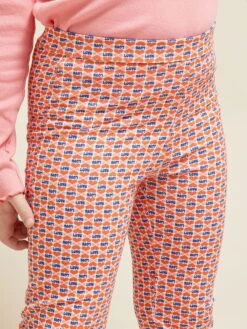 Pantalon Flare/bootcut à Motifs - Kiabi X Chacha 11 Pantalon Flare/bootcut à Motifs - Kiabi X Chacha -Kiabi pantalon flarebootcut a motifs kiabi x chacha orangebleublanc aci62 2 frb4