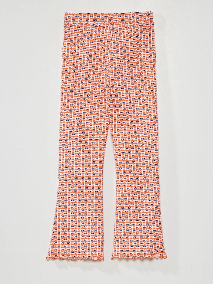 Pantalon Flare/bootcut à Motifs - Kiabi X Chacha 8 Pantalon Flare/bootcut à Motifs - Kiabi X Chacha – Image 6