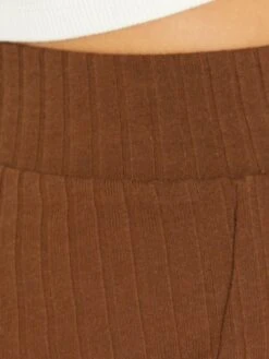 Pantalon Flare/bootcut En Maille Côtelée -Kiabi pantalon flarebootcut en maille cotelee marron zj390 2 frb4 1