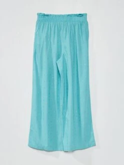 Pantalon Fluide à Motif