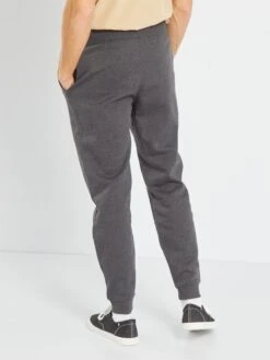 Pantalon Jogging En Molleton -Kiabi pantalon jogging en molleton gris zs642 4 frb3
