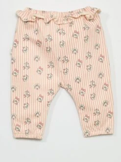 Pantalon Rayé 'Marie' -Kiabi pantalon raye marie blancrose zp141 2 frb3 1