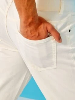 Pantalon Slim 5 Poches - L32 -Kiabi pantalon slim 5 poches l32 blanc wd104 42 frb5