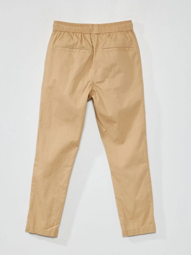 Pantalon Uni Avec Taille élastiquée 4 Pantalon Uni Avec Taille élastiquée – Image 2