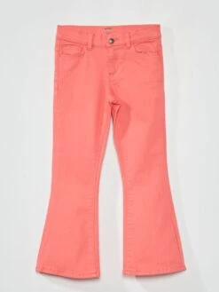 Pantalon Uni -Kiabi pantalon uni rose zr216 1 frb4