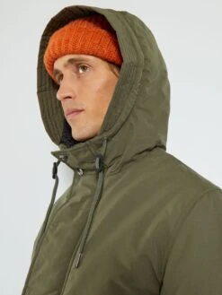 Parka Longue à Capuche 'Produkt' -Kiabi parka longue a capuche produkt kaki zj758 2 frb10 1