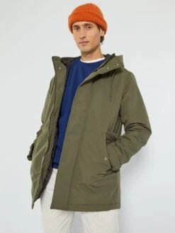 Parka Longue à Capuche 'Produkt' -Kiabi parka longue a capuche produkt kaki zj758 2 frb5