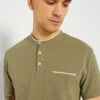 Polo Col Mao En Piqué De Coton -Kiabi polo col mao en pique de coton vert zr270 6 frb4