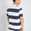 Polo En Jersey à Rayures
