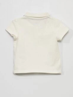 Polo En Maille Piqué -Kiabi polo en maille pique blanc zo925 8 frb3 1
