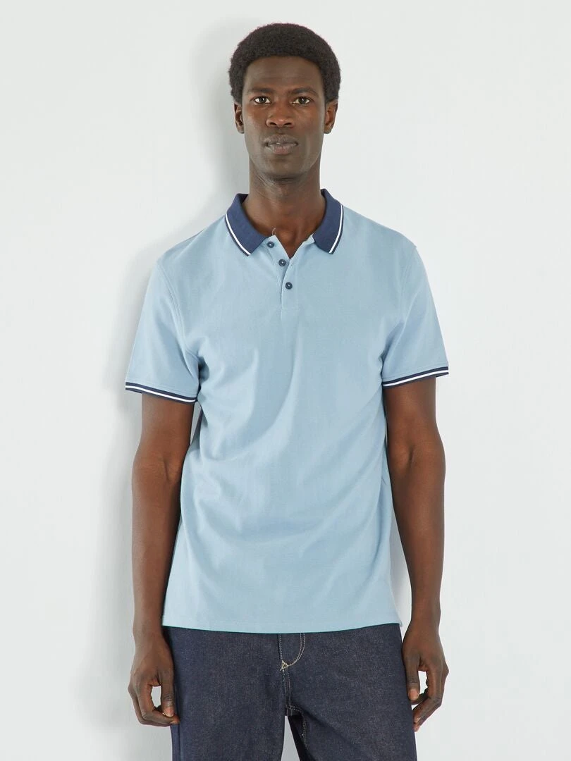 Polo En Piqué De Coton 3 Polo En Piqué De Coton