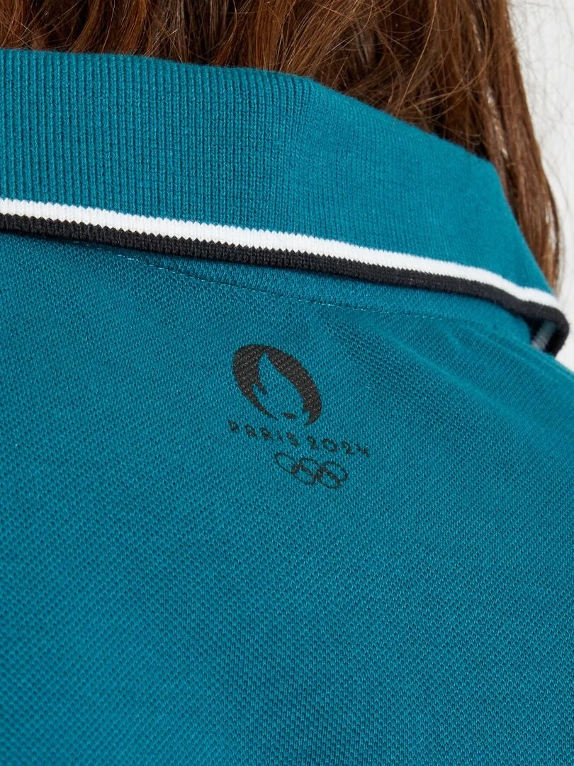 Polo En Piqué De Coton - Paris 2024 3 Polo En Piqué De Coton - Paris 2024