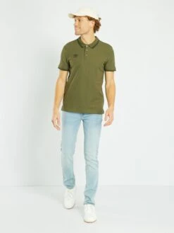 Polo 'Umbro' En Maille Piquée