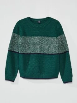 Pull En Grosse Maille -Kiabi pull en grosse maille vert zj861 2 frb6