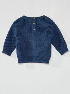 Pull En Maille Bouclette -Kiabi pull en maille bouclette bleu zk759 1 frb3 1