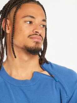 Pull En Maille Fine Unie - Facile à Enfiler -Kiabi pull en maille fine unie facile a enfiler bleu aca24 1 frb5