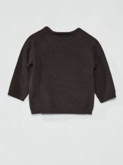 Pull En Maille Jersey -Kiabi pull en maille jersey noir zj108 3 frb2 1