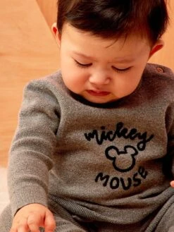 Pull En Maille 'Mickey' -Kiabi pull en maille mickey gris zk753 1 frb4