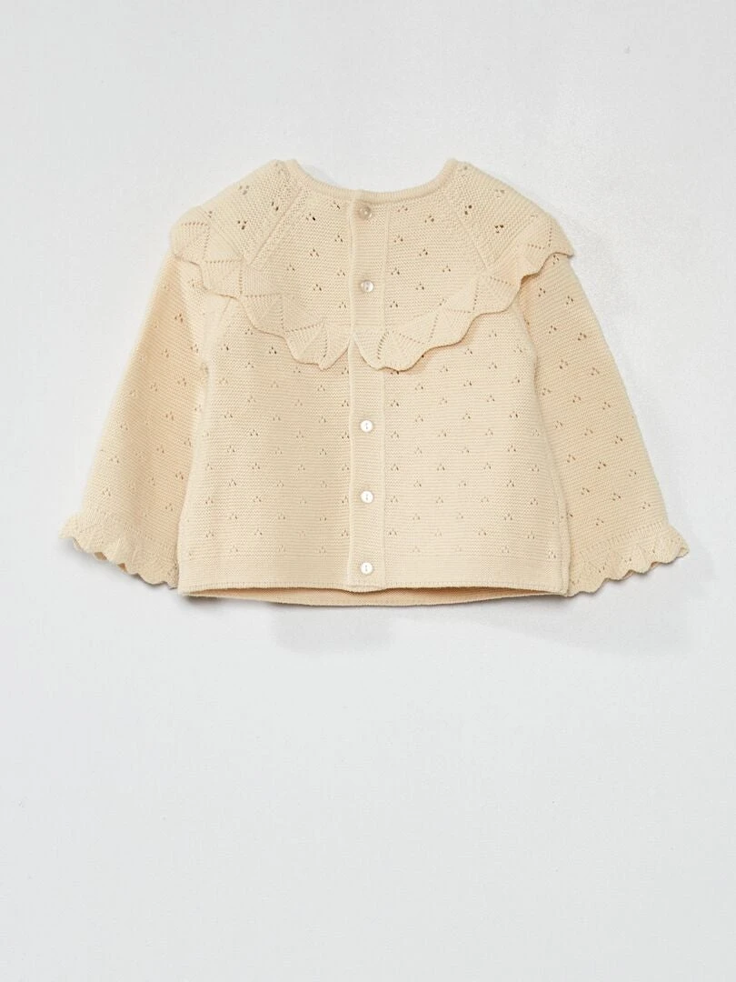 Pull Fantaisie En Maille Ajourée 3 Pull Fantaisie En Maille Ajourée