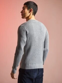 Pull Fin En Maille Fantaisie -Kiabi pull fin en maille fantaisie gris zm042 3 frb4 1