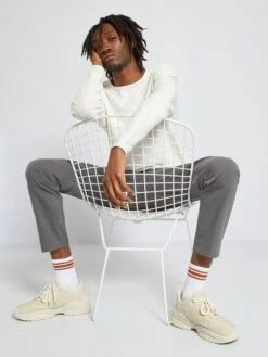 Pull Fin 'Produkt' -Kiabi pull fin produkt ecru acx88 1 frb2