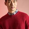 Pull Maille Fantaisie -Kiabi pull maille fantaisie rouge bordeaux za634 9 frb4
