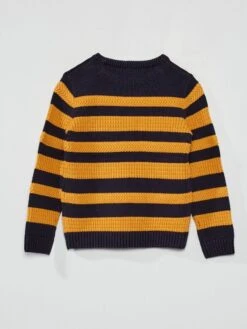 Pull Marinière En Maille