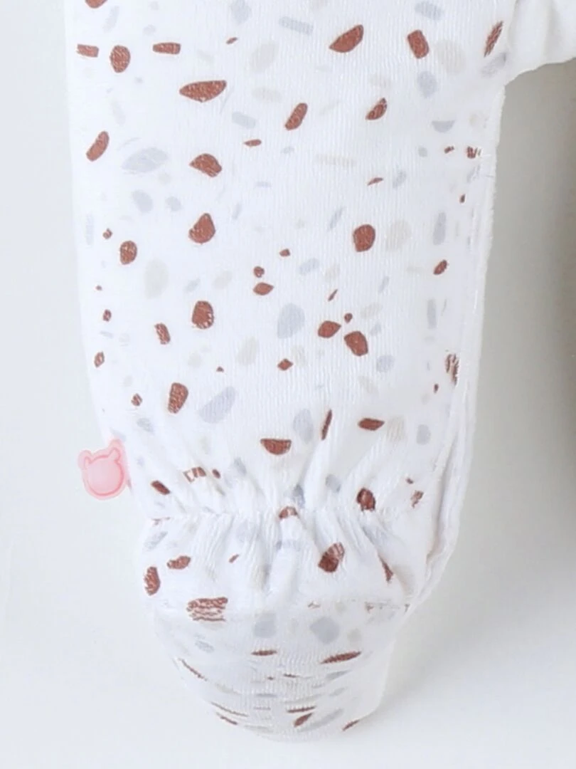 Pyjama 1 Pièce Nouky Terrazzo En Velours, 7 Pyjama 1 Pièce Nouky Terrazzo En Velours, – Image 5