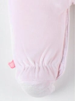 Pyjama 1 Pièce Oiseau En Velours, Clair