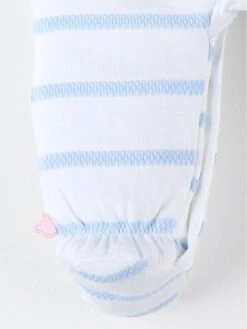 Pyjama 1 Pièce Rayé En Jersey, écru/bleu Clair 9 Pyjama 1 Pièce Rayé En Jersey, écru/bleu Clair -Kiabi pyjama 1 piece raye en jersey ecrubleu clair bleu bdc05 1 frb3