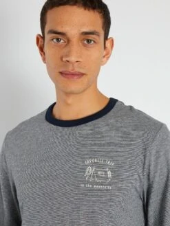 Pyjama Long En Jersey - 2 Pièces 10 Pyjama Long En Jersey - 2 Pièces -Kiabi pyjama long en jersey 2 pieces bleu zj999 1 frb3