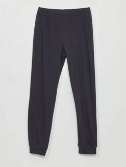 Pyjama Long - Imprimé Minimaliste - 2 Pièces