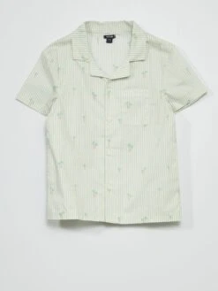 Pyjama Vichy - 2 Pièces -Kiabi pyjama vichy 2 pieces blanc zq449 1 frb3