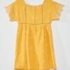 Robe évasée En Gaze De Coton -Kiabi robe evasee en gaze de coton jaune zq527 3 frb2