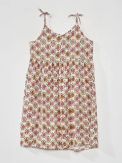 Robe Fluide Avec Imprimé