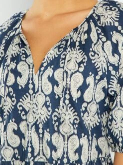 Robe Longue Avec Imprimé