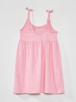 Robe Moulinée à Bretelles 'Minnie' -Kiabi robe moulinee a bretelles minnie rose aad75 1 frb3 1