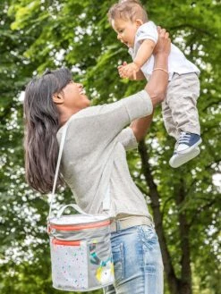 Sac De Repas Isotherme 'Badabulle' -Kiabi sac de repas isotherme badabulle gris xq989 1 frb3