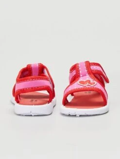 Sandales En Textile 'coeurs' -Kiabi sandales en textile coeurs rougeviolet ale06 1 frb3