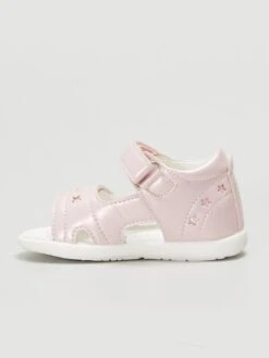 Sandales Fermées à Scratchs -Kiabi sandales fermees a scratchs rose zs313 1 frb4